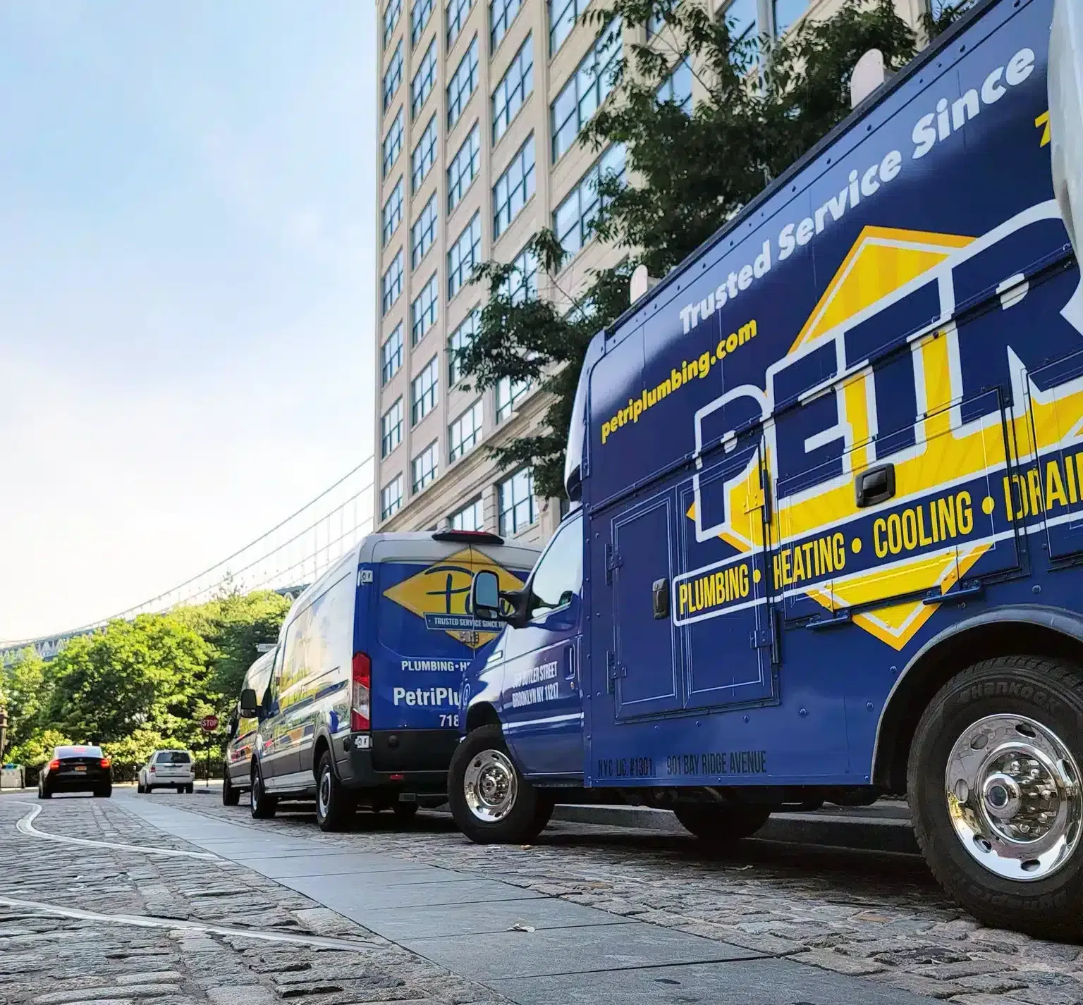 Petri service trucks