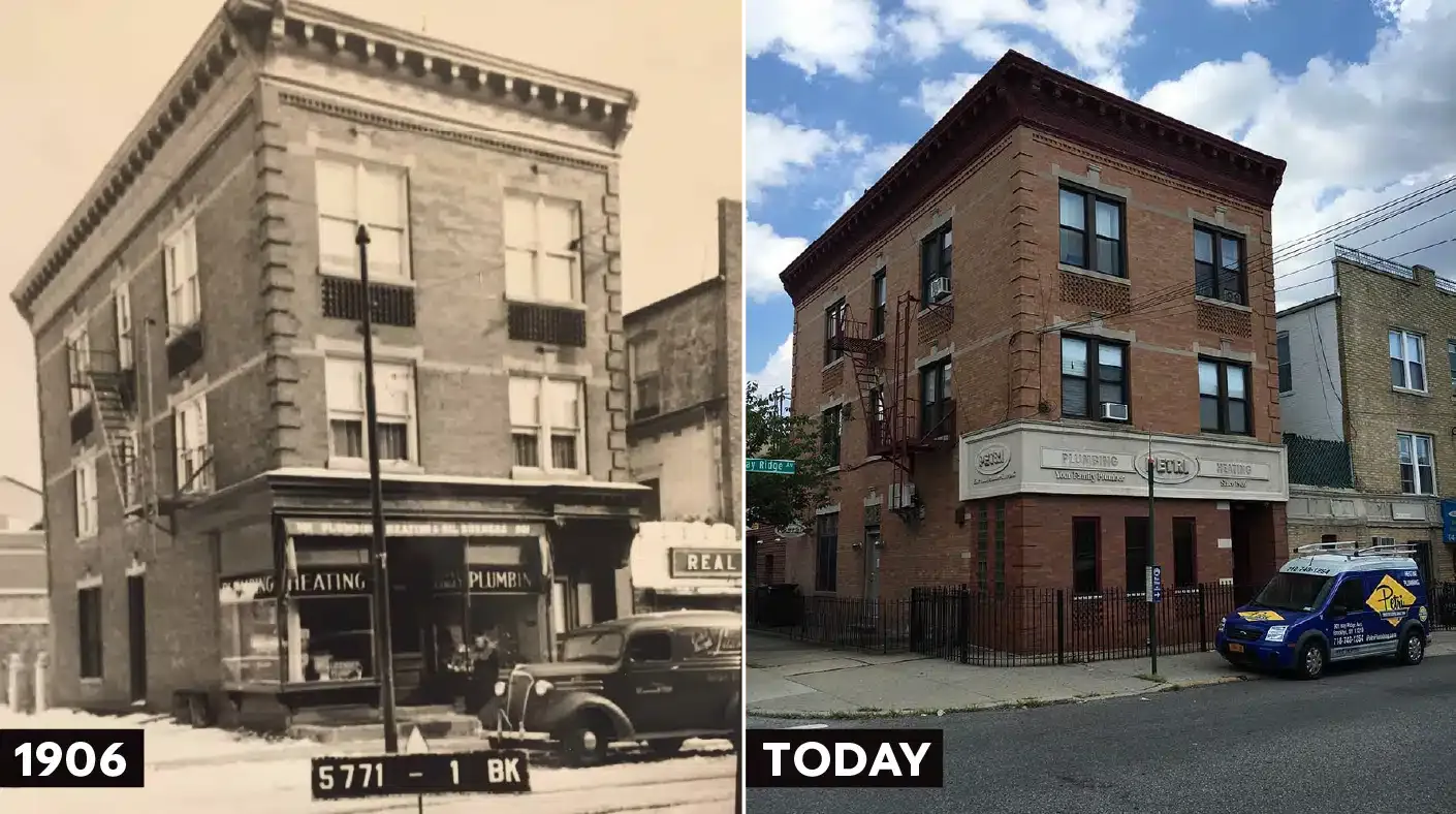 Petri then in 1906 and now
