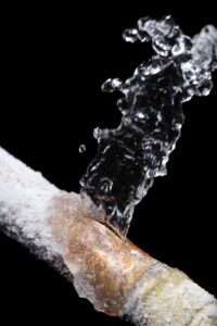 Frozen Pipes Bursting