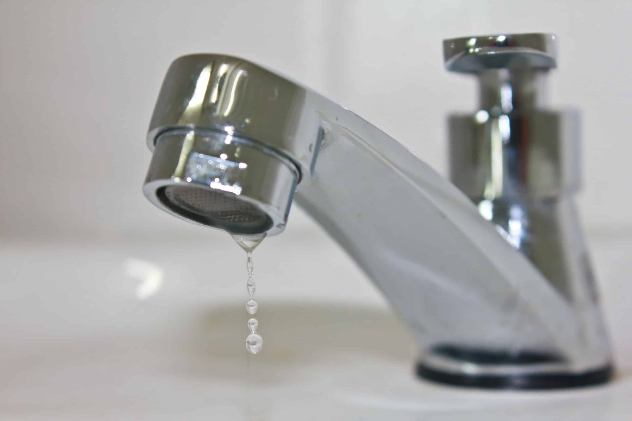 Faucet dripping water in Brooklyn, NY.