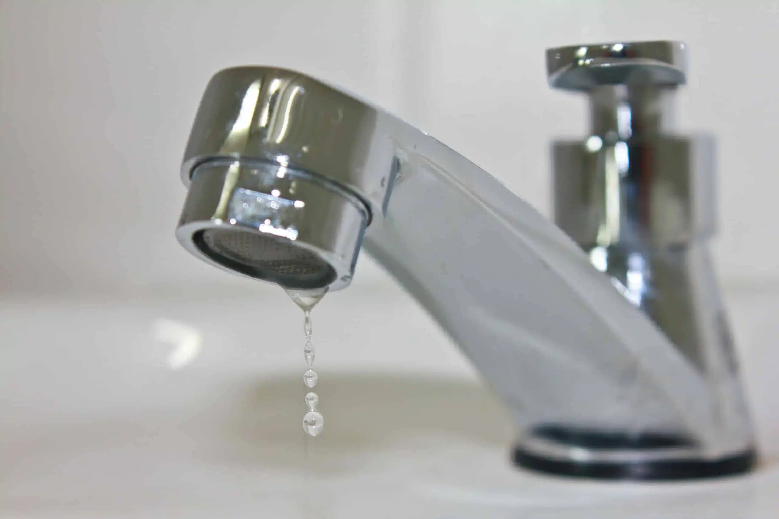 Faucet dripping water in Brooklyn, NY.
