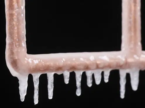 frozen pipes